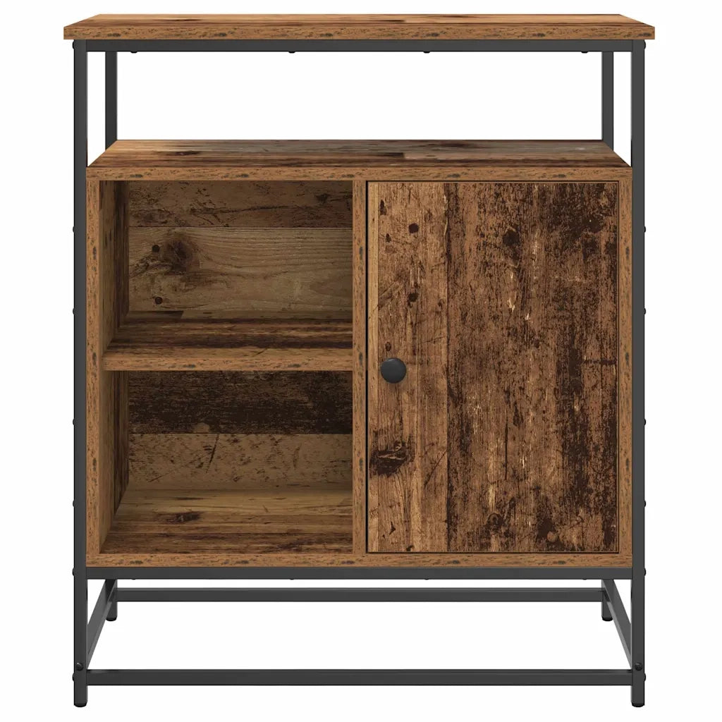 Credenza | Madia | Buffet da pranzo | Armadio da pranzo Legno vecchio 69 x 35 x 80 cm Legno multistrato