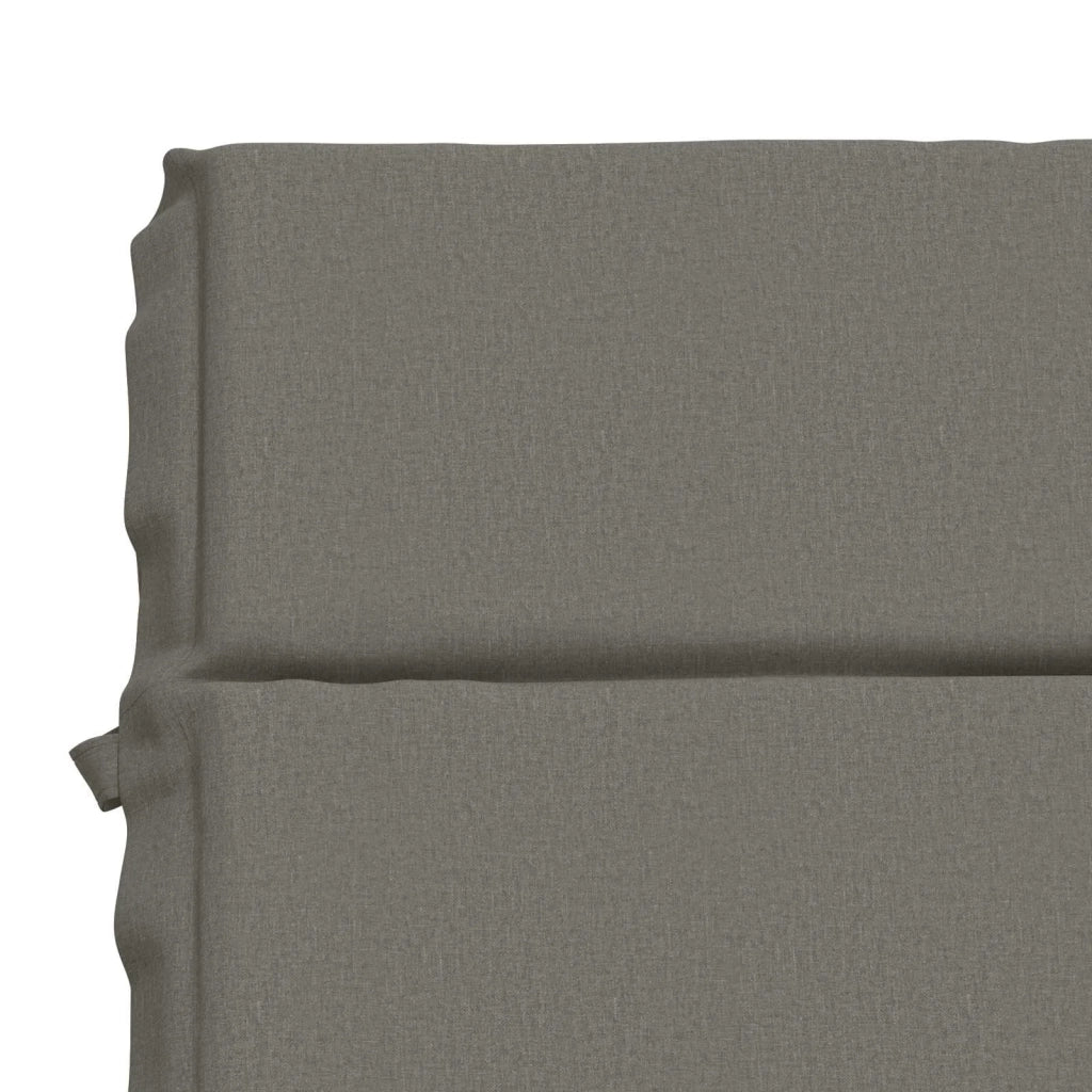Cuscino per Lettino GEMERT 100% Poliestere Grigio 948597