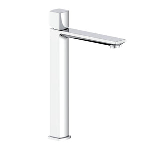 Miscelatore lavabo alto in ottone finitura cromo con portata limitata - serie Marte