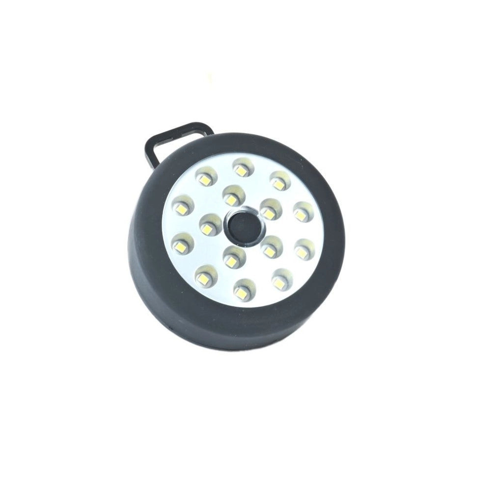 Trade Shop - Faretto 15 Led Smd Punto Luce Armadio Batterie Lampada Plafoniera Casa Emergenza -