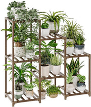 Supporto per piante per fiori per 7 livelli per terrazza balcone giardino accessori per giardino