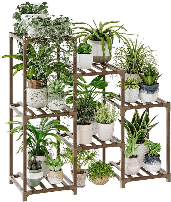 Supporto per piante per fiori per 7 livelli per terrazza balcone giardino accessori per giardino