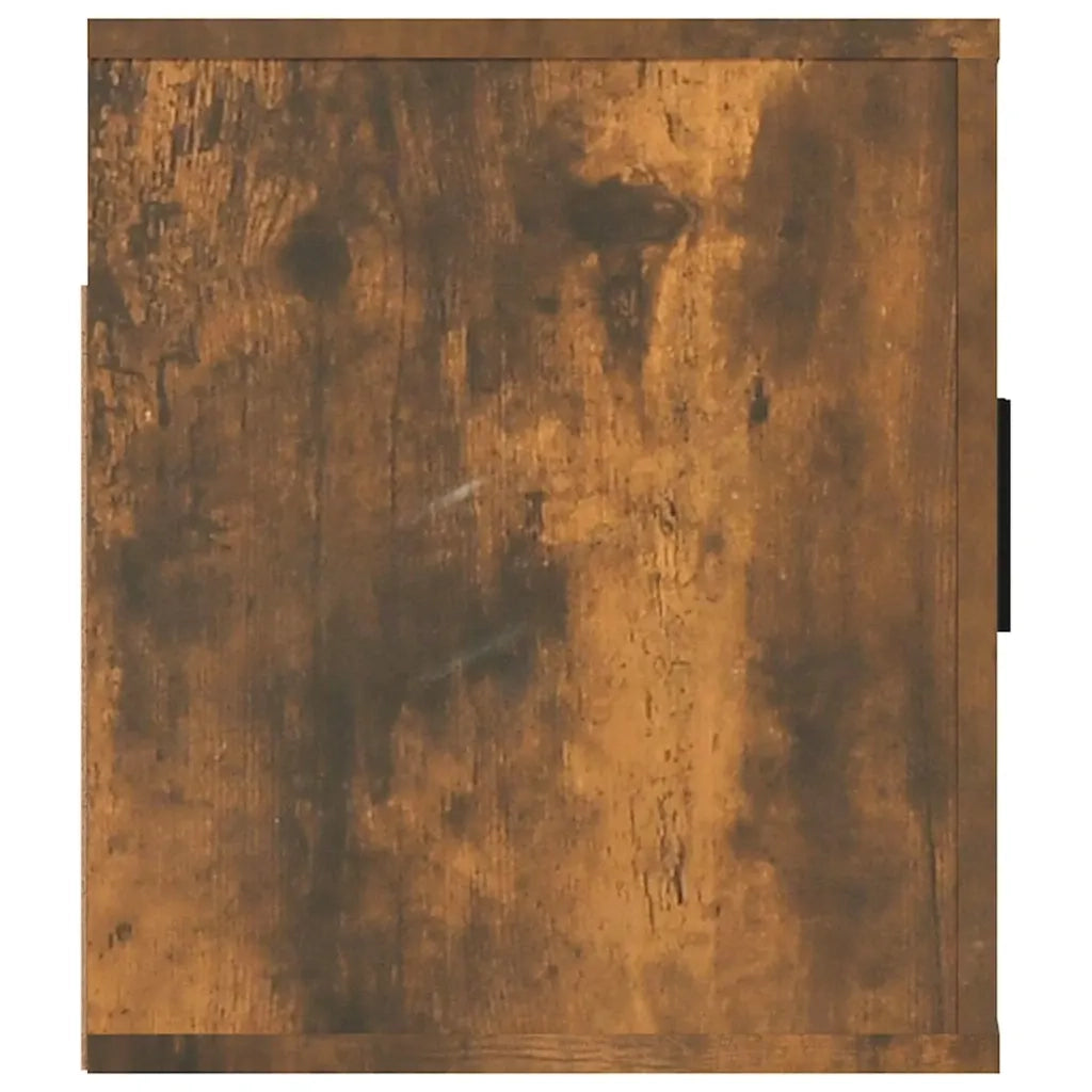 Mobile Porta TV a Parete rovere fumo 80x34,5x40 cm 816629