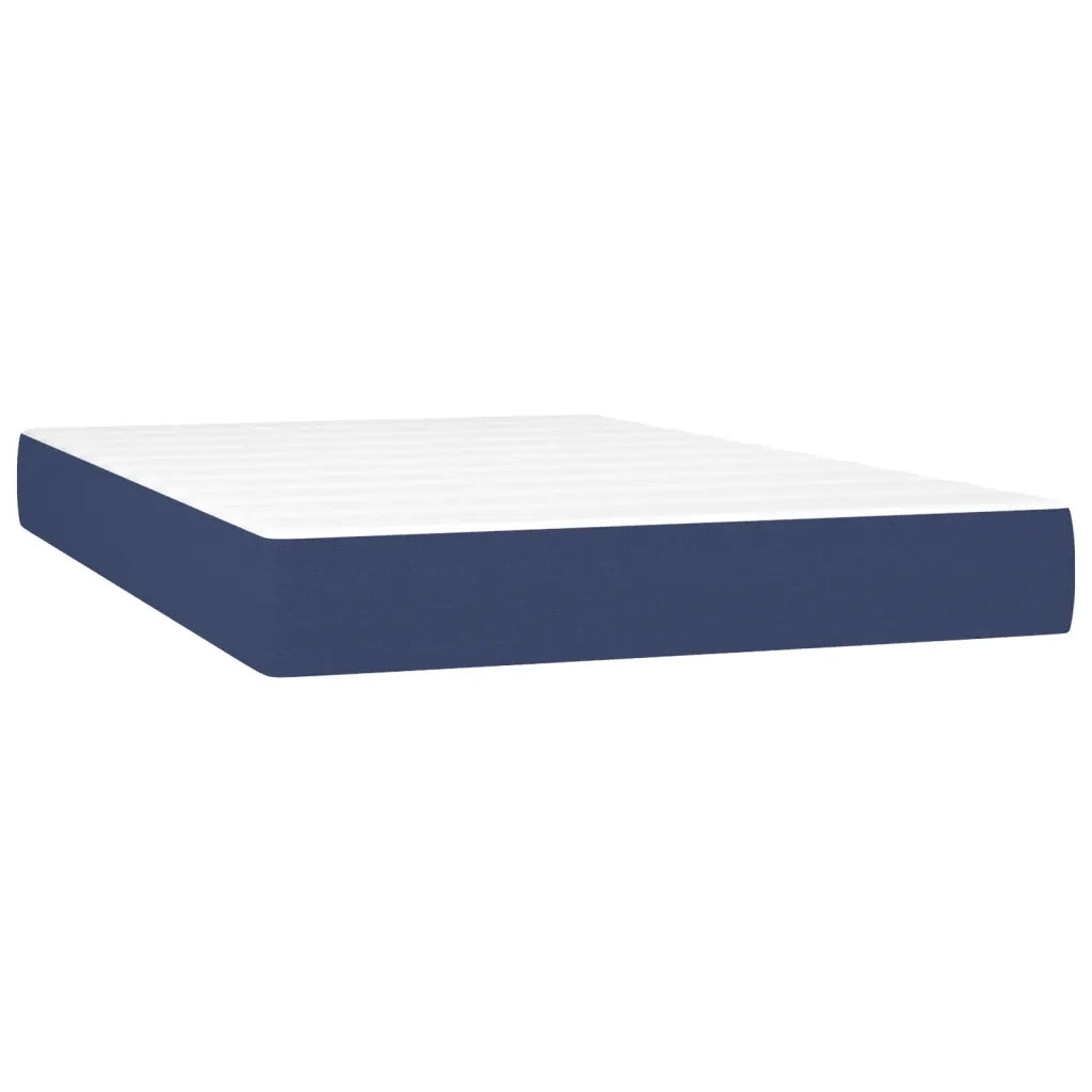 Giroletto a Molle con Materasso Blu 120x200 cm in Tessuto cod mxl 64294