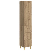 Set di armadi 2 pcs Rovere Artigianale 33 x 34,5 x 90 cm