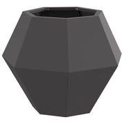 Fioriera | Cassetta per fiori | Vaso Nero 50 x 50 x 40 cm Acciaio
