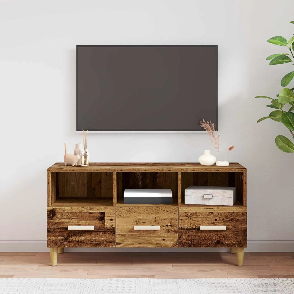 Mobile TV Legno vecchio 102 x 36 x 50 cm Legno multistrato 8004199