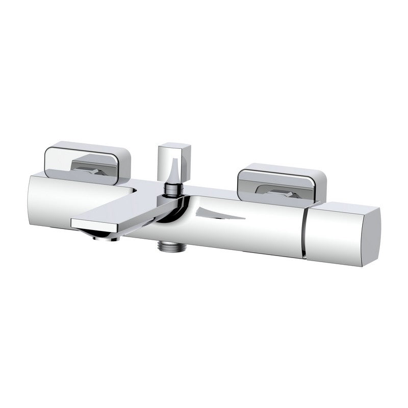 Miscelatore vasca con rompigetto risparmio acqua cromato - serie Marte