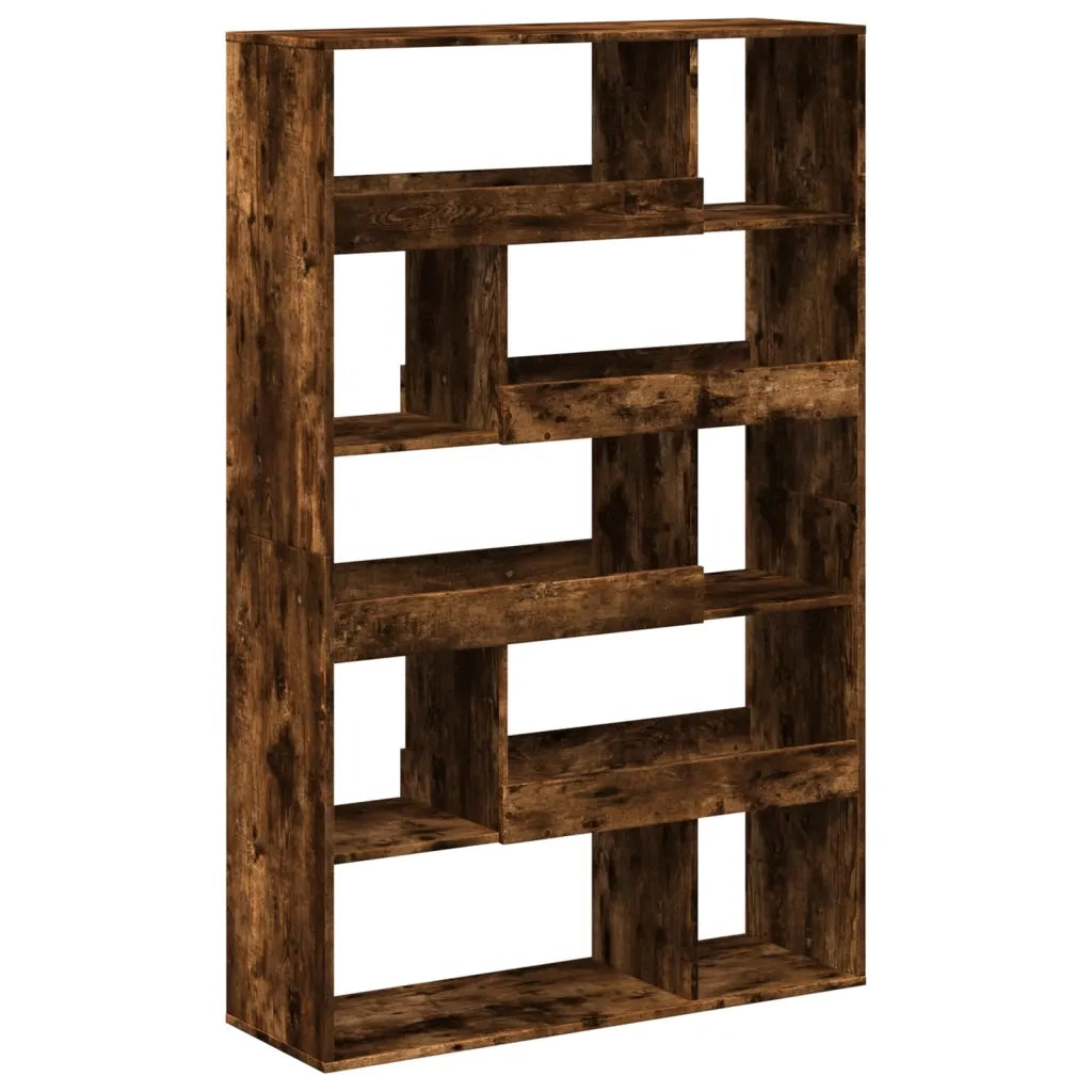 vidaXL Libreria Rovere Fumo 100x33x156,5 cm in Truciolato