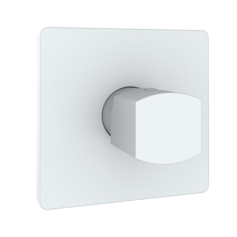 Miscelatore incasso doccia senza deviatore bianco - serie Marte