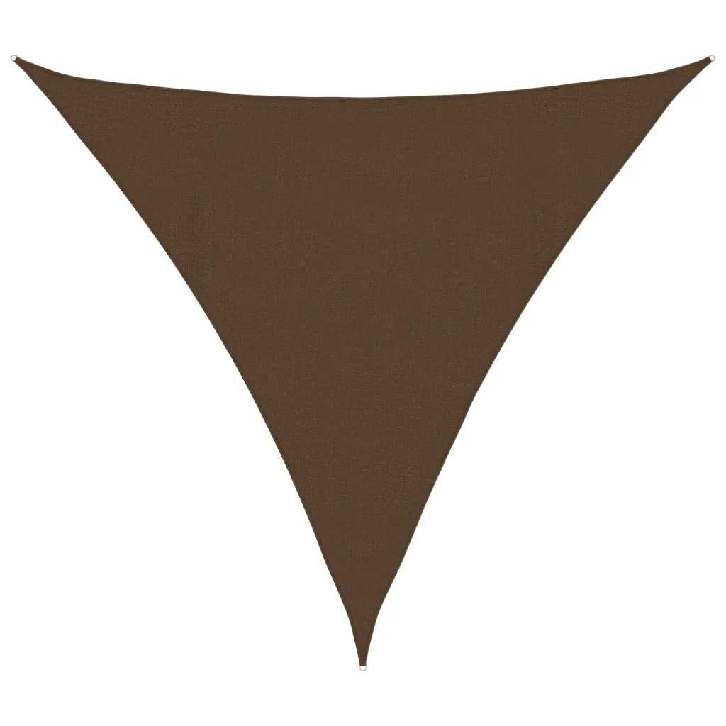 Vela Parasole 160 g/mÂ² Marrone 4x4x4 m in HDPE