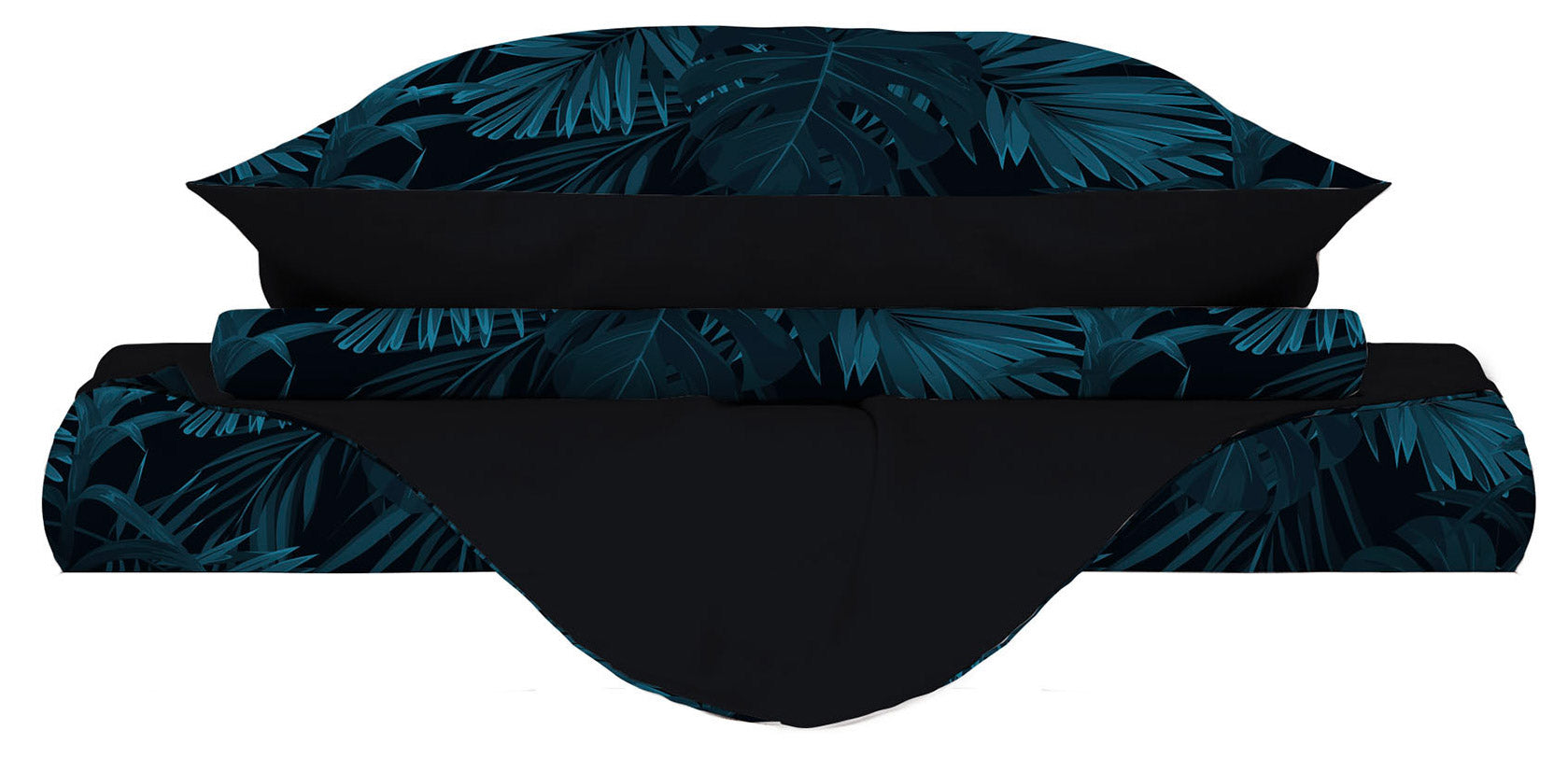 Copripiumino Singolo con Federe Stampato in Microfibra Banshe