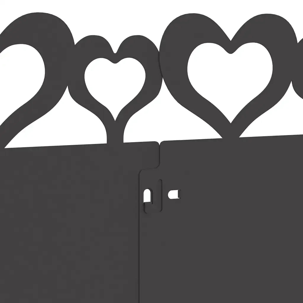 Bordure per prato 30 pz Nero 103 x 0,05 x 22 cm Acciaio CFW4787517