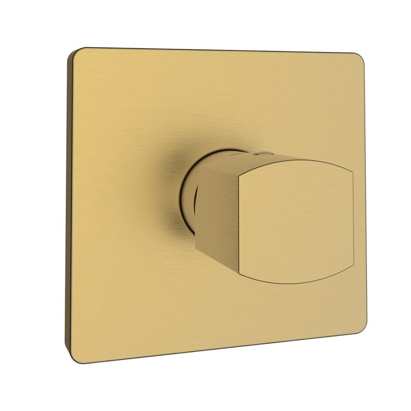 Miscelatore incasso doccia senza deviatore oro opaco - serie Marte