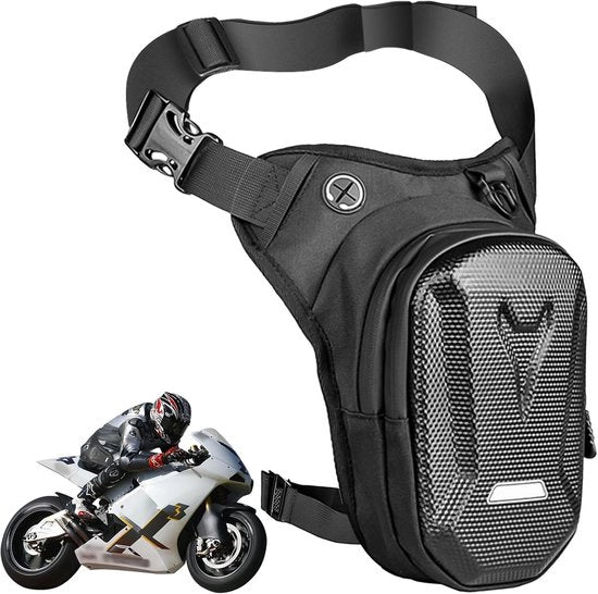 Zaino motociclista unisex con tasca per il motorista