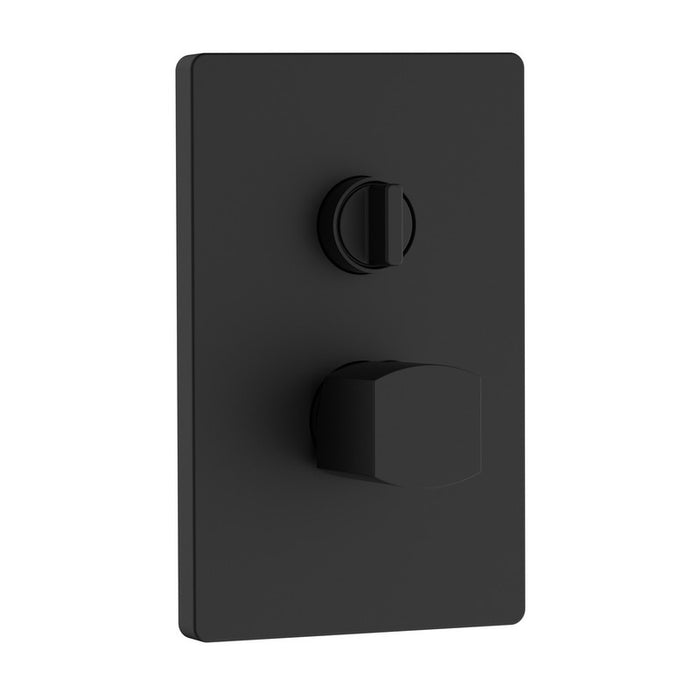 Miscelatore incasso doccia con deviatore nero opaco - serie Marte