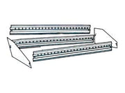 CONTENITORIDIVISORIFASCIA PER RIPIANO FASCIA  cm.120    PROMETAL