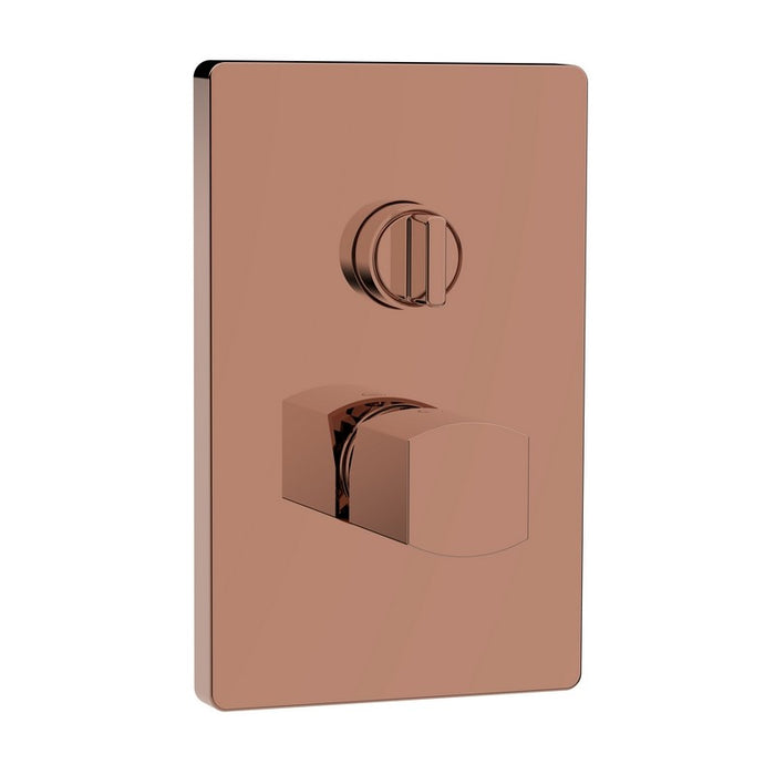 Miscelatore incasso doccia con deviatore rame lucido - serie Marte