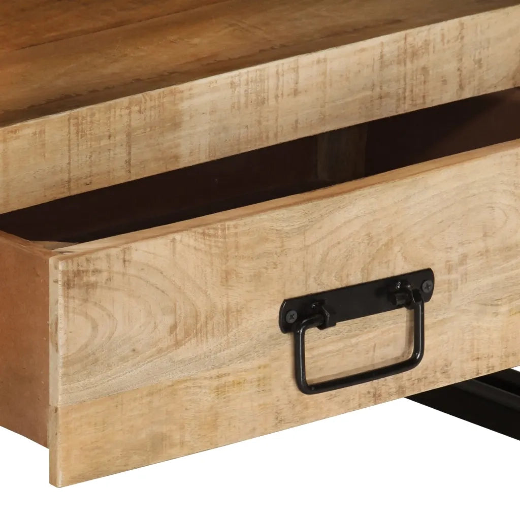 Mobile Porta TV 100x30x45 cm in Legno Massello di Mango 249858