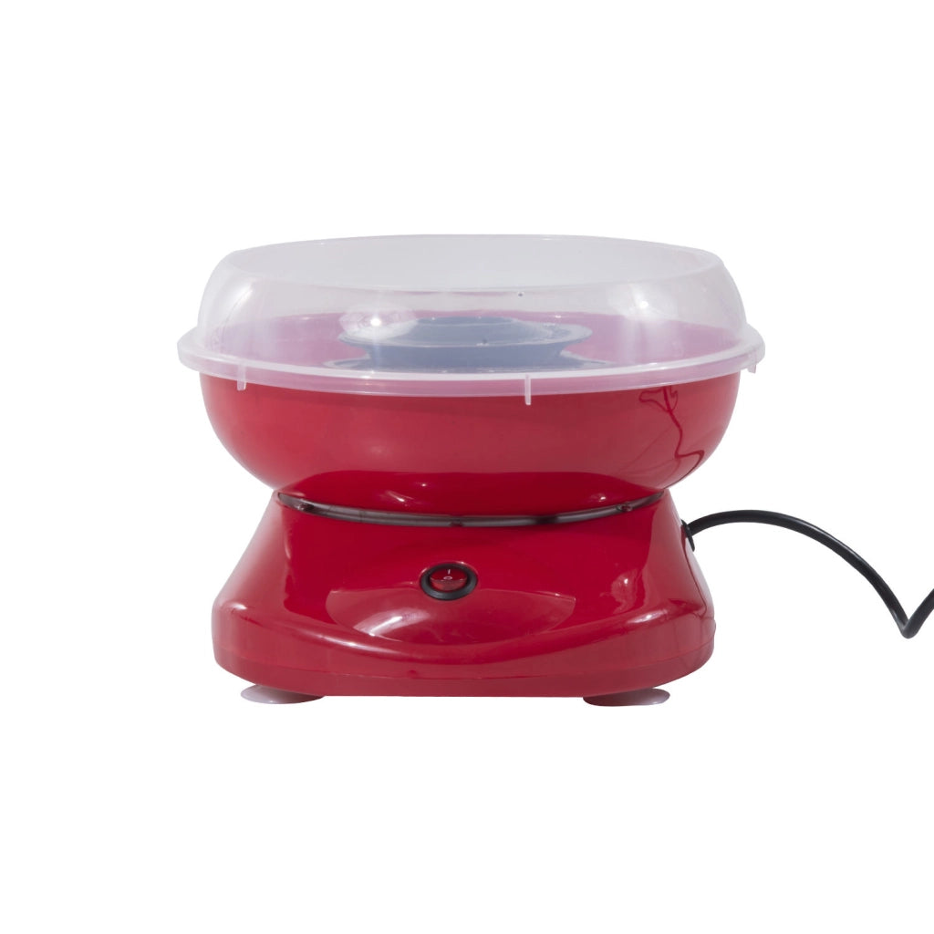Macchina per Zucchero Filato ¨C Zephmum ¨C Rosso Acciaio Inox 27x26x18