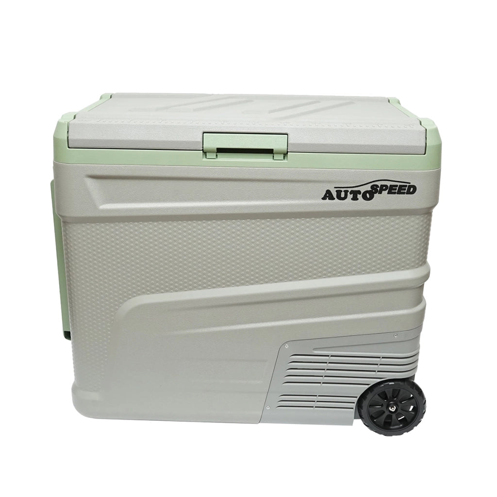 Frigorifero per auto con compressore 60W, capacità 64,2L, tensione di alimentazione 12-24-220V, schermo LCD, USB, 692x416x585mm G65 AUTOSPEED
