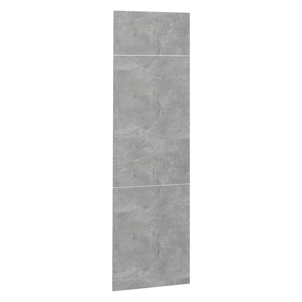 Vicco Frontale cucina Calcestruzzo 59.6 x 196 cm frontale del mobile per mobile per frigorifero