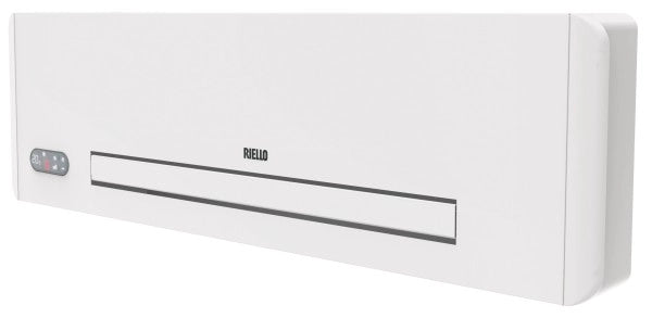 Ventilconvettore Fan Coil a parete Riello Design Wall 23 completo di telecomando 2,3 kW cod. 20186362