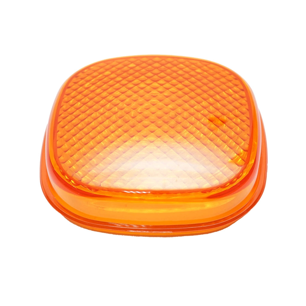 Diffusore luce freno gialla JCB 3CX, 4CX, caricatori frontali, sollevatori telescopici codice OEM 700/50073
