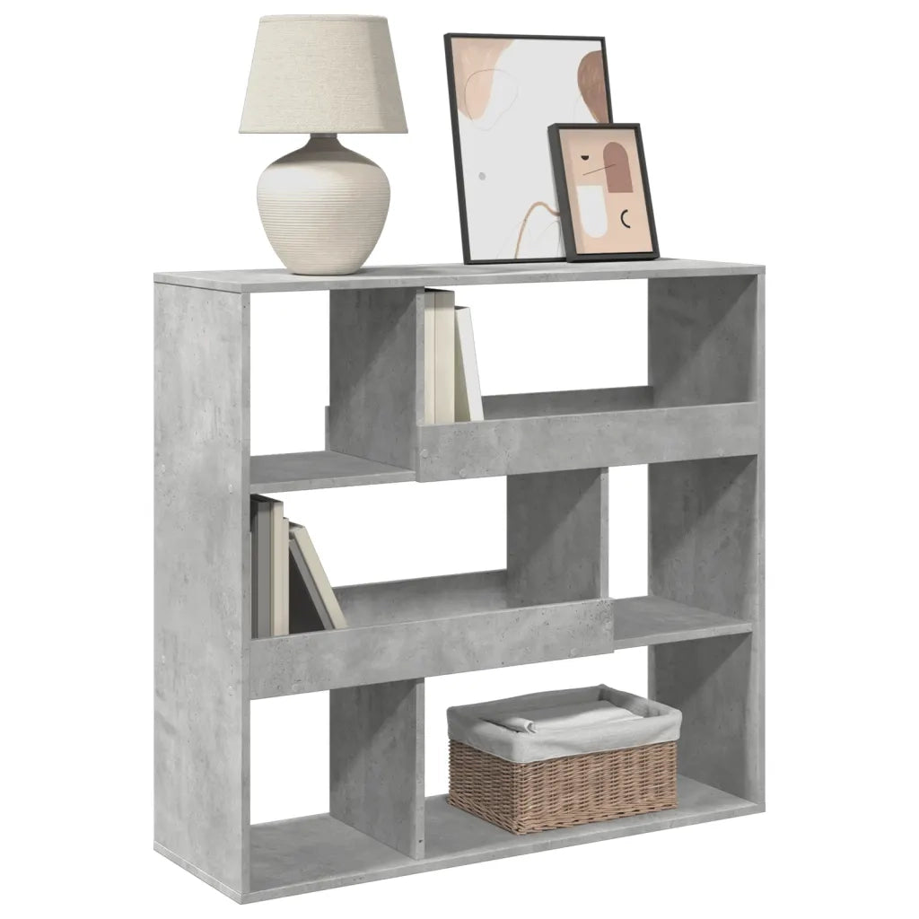 Libreria Grigio Cemento 100x33x94,5 cm in Truciolato 3309477