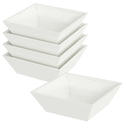 Fioriere | Cassetta per fiori | Vaso da giardino 5 pz Bianco 50 x 50 x 15 cm