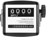 Contapompa a combustibile con filo di rame meccanico - Contatore di carburante digitale con display LCD - Per benzina, kerosene, olio