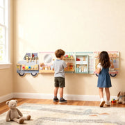 TAVOLA SENSORIALE DA PARETE 163,8 cm Multicolore MDF
