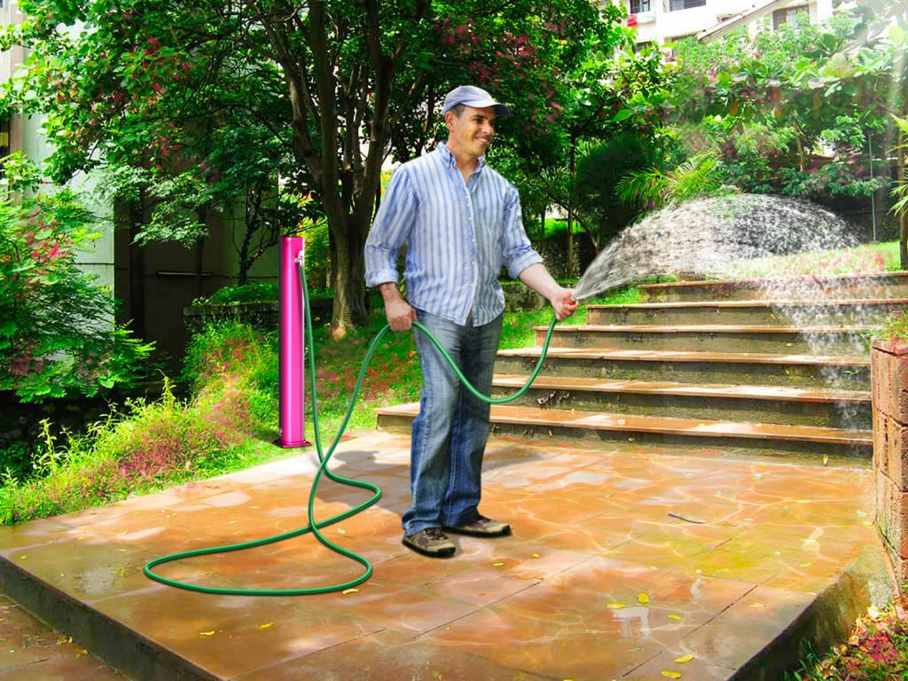 Fontana da Esterno con Rubinetto Arkema Jolly Cherry