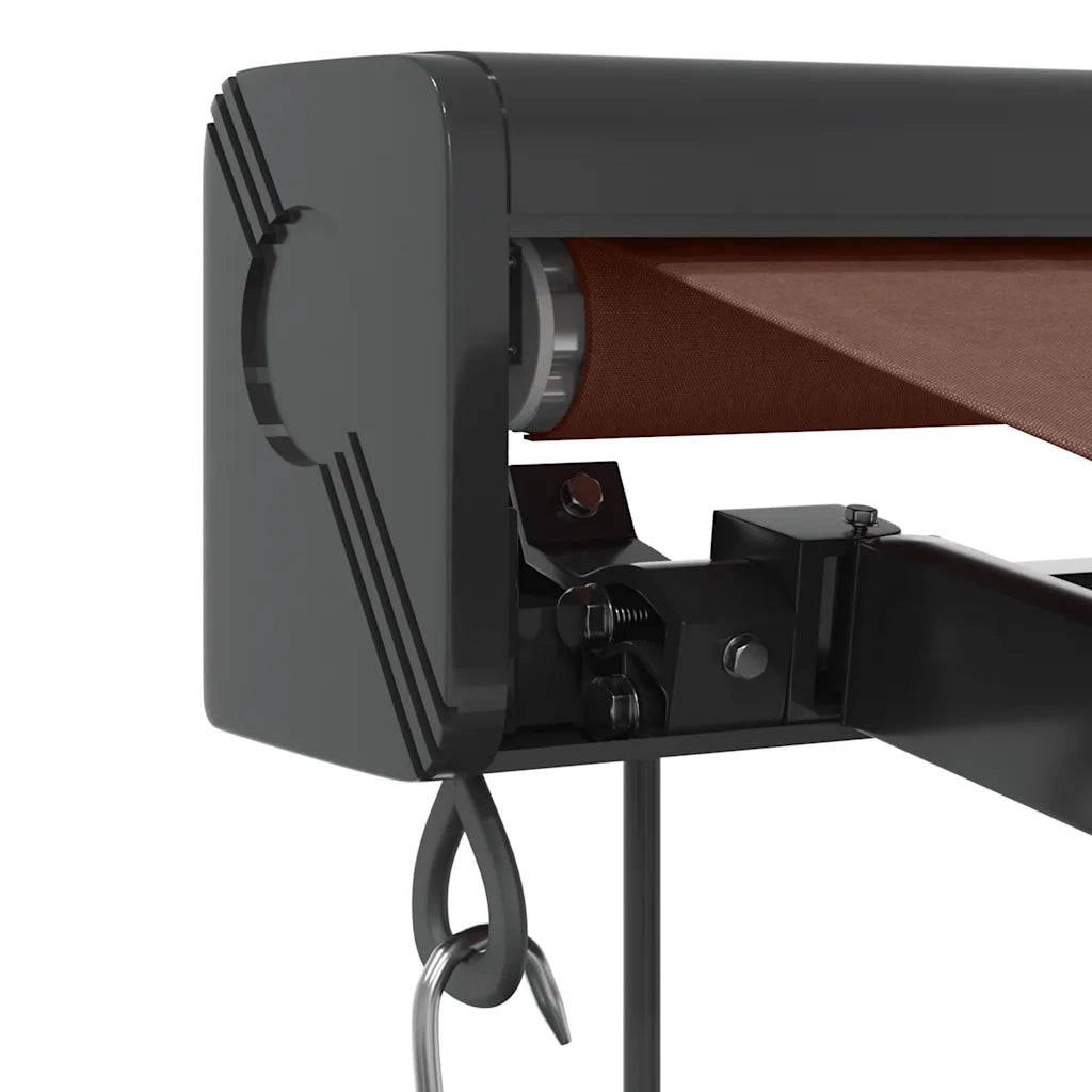 Tenda da Sole Retrattile Automatica Marrone 350x250 cm 3215734