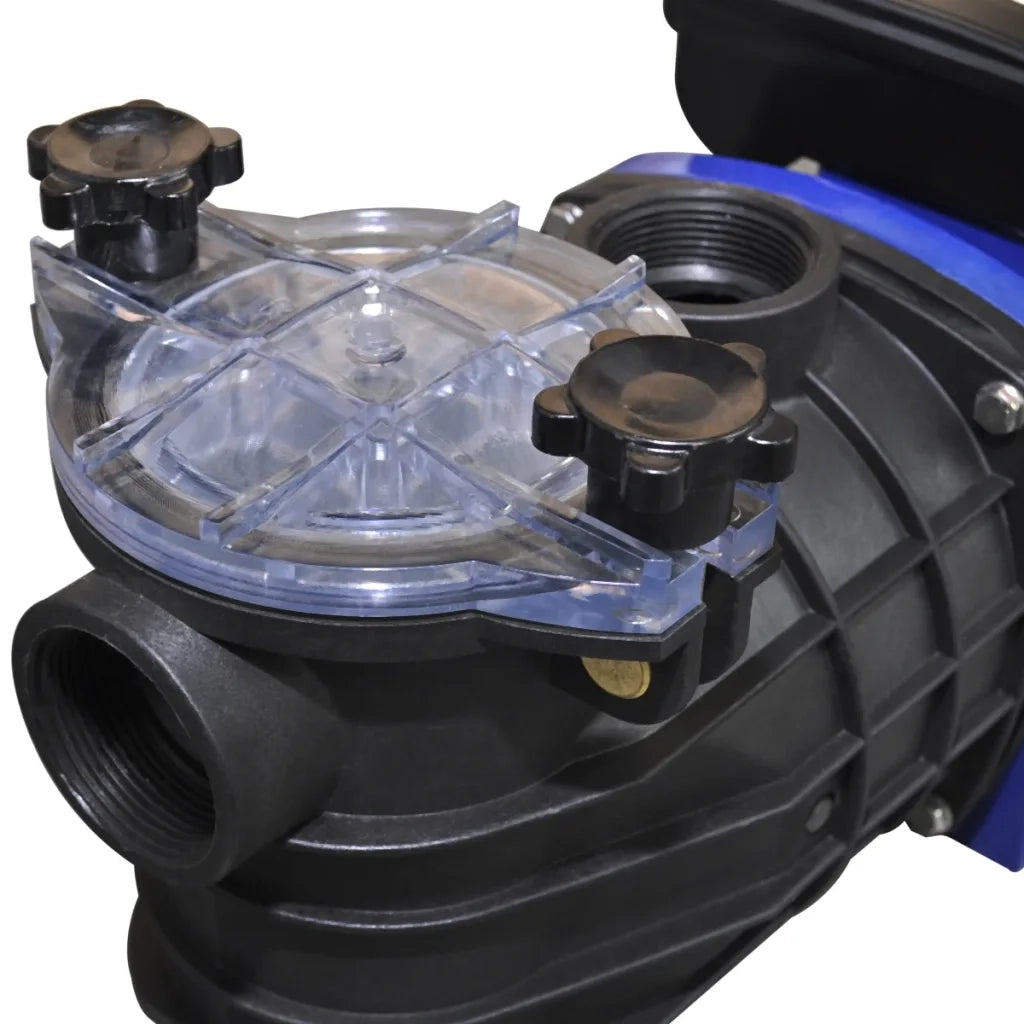 Pompa di filtrazione elettrica per piscina 500W Blu cod mxl 61306