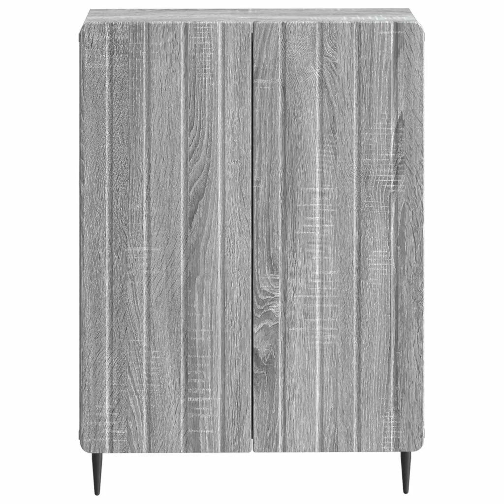 Mobiletto da Bagno ZWOLLE Sonoma grigio 59,5 x 31 x 79,5 cm 896401