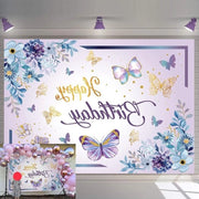 Decorazione per Festa - Fotografia - Decorazione per Festa - Stampa di Alta Risoluzione - 2,4 x 1,8 m - Viola