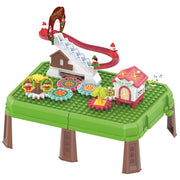 Trade Shop - Set Da Gioco Tavolo Educativo Per Bambini Sensoriale Interattivo Natalizio Con Valigetta -