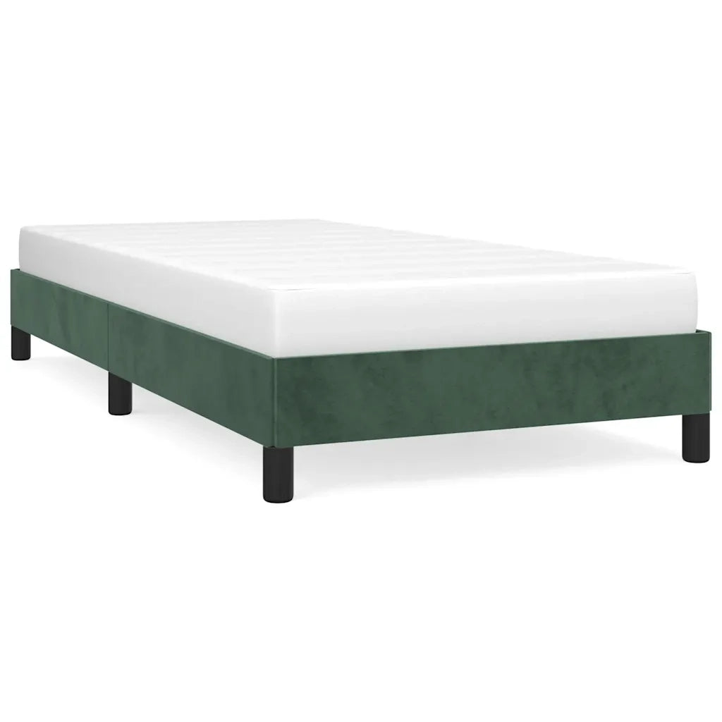Giroletto Verde Scuro 90x200 cm in Velluto cod mxl 61491