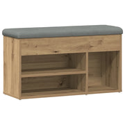 Scarpiera | Mobile per scarpe Rovere Artigianale 82x32x45,5 cm in Legno Multistrato