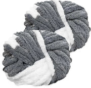 Wol a 2 pezzi da 500 g - Lana a maglia - Per tessere cuscini/lenzuola/sciarpe - Letti per animali - Densità grossa - Filati per tessere