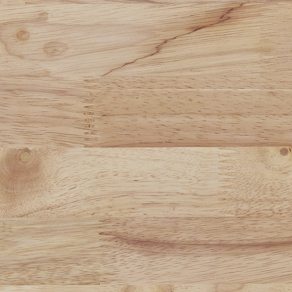 Porta TV a 2 ante in marrone chiaro in legno di gomma da soggiorno in stile scandinavo