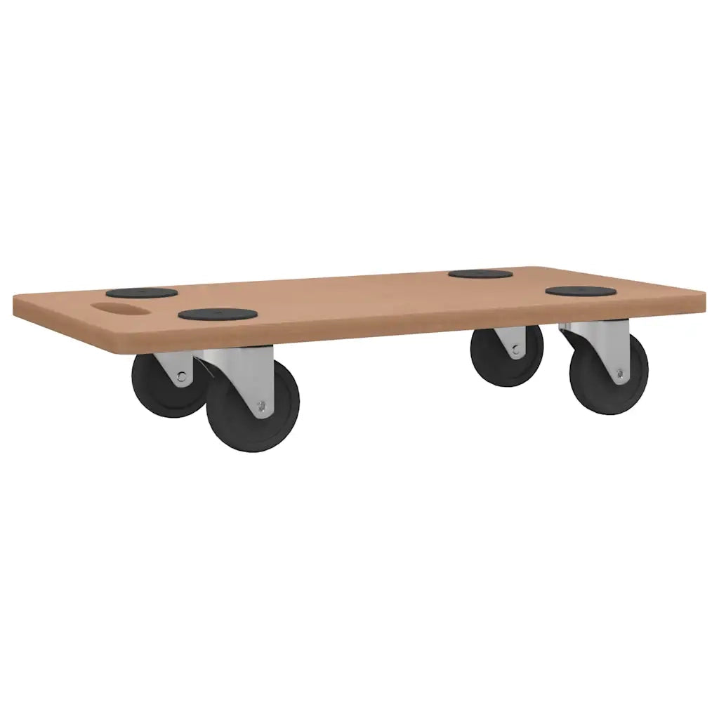 Pedane 2 pz Rettangolari in Legno Multistrato 154885