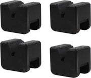 Pads in gomma per jack - 4 pezzi 60 x 50 x 44 mm - per jack da banco - gomma universale per protezione del tuo auto e SUV