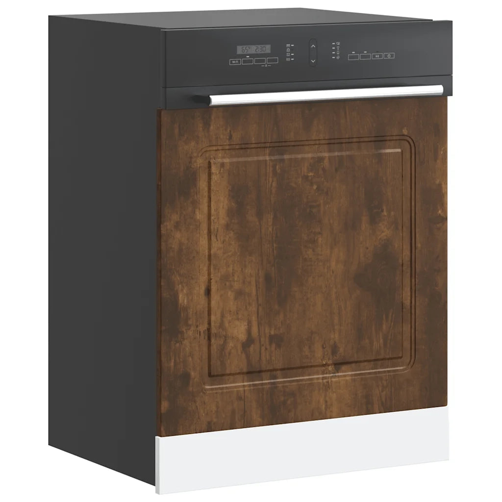 Pannello Lavastoviglie Kalmar Rovere Fumo 60x1,5x57 cm