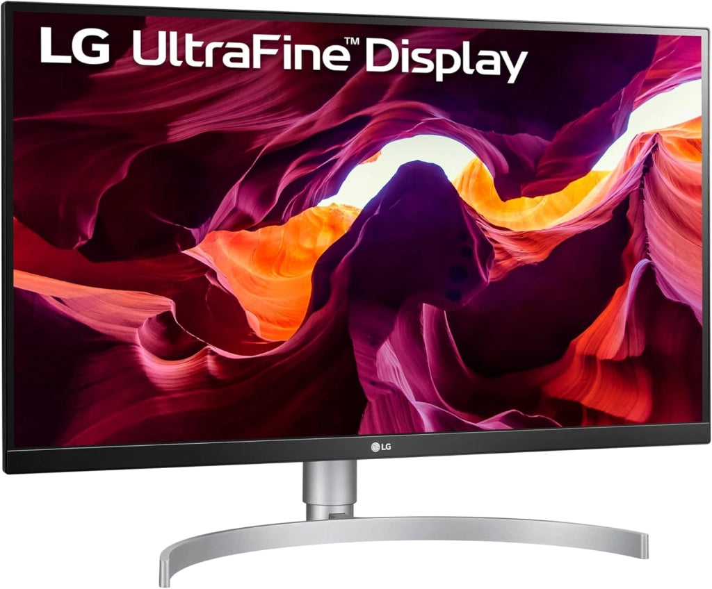 27UL850 Monitor 27" UltraHD 4K LED IPS HDR, 3840x2160, AMD FreeSync 60Hz, HDMI 2.0 (HDCP 2.2), Display Port 1.4, USB-C, USB Hub, Speaker Stereo, Uscita Audio, Flicker Safe, Stand Pivot, Bianco