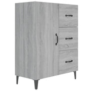 Credenza | Madia | Buffet da pranzo | Armadio da pranzo Grigio Sonoma 69,5x34x90 cm in Legno Multistrato