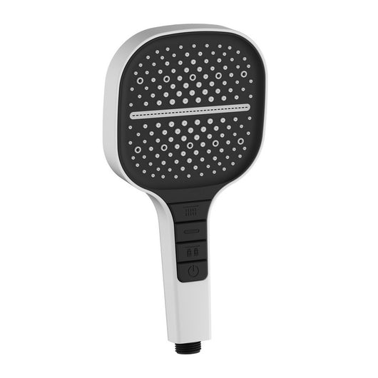 Doccino bianco e nero con pulsanti integrati 3 getti - serie Mercurio