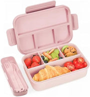 Lunchbox con 4 contenitori - Borsa per pane senza lattosio per bambini e adulti