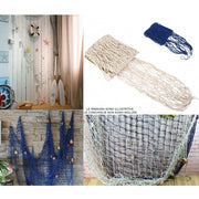 Trade Shop - Rete Pesca Decorativa 150x200cm Nautica Tema Marino Mare Casa Ristorante Wedding -